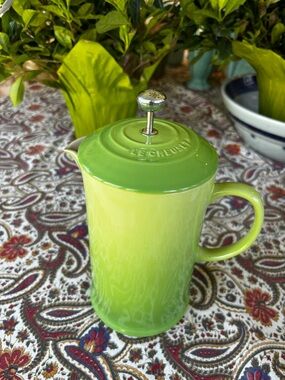 Le Creuset Coffee Press Palm Green